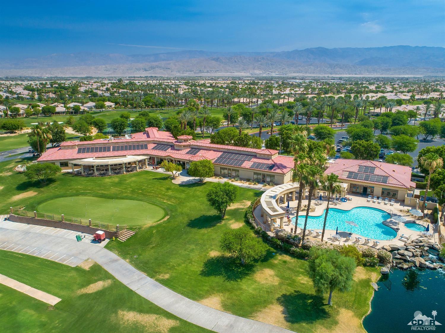 80561 Knightswood Road Indio, CA 92201 - Photo 22 of 25 a view of a lake with a mountain