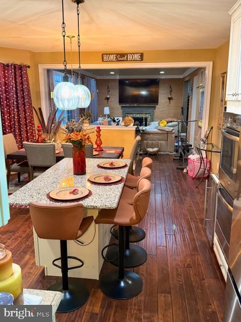 395 Staggerbush Road Williamstown, NJ 08094 - Photo 7 of 15 a view of a dining room with furniture window and wooden floor