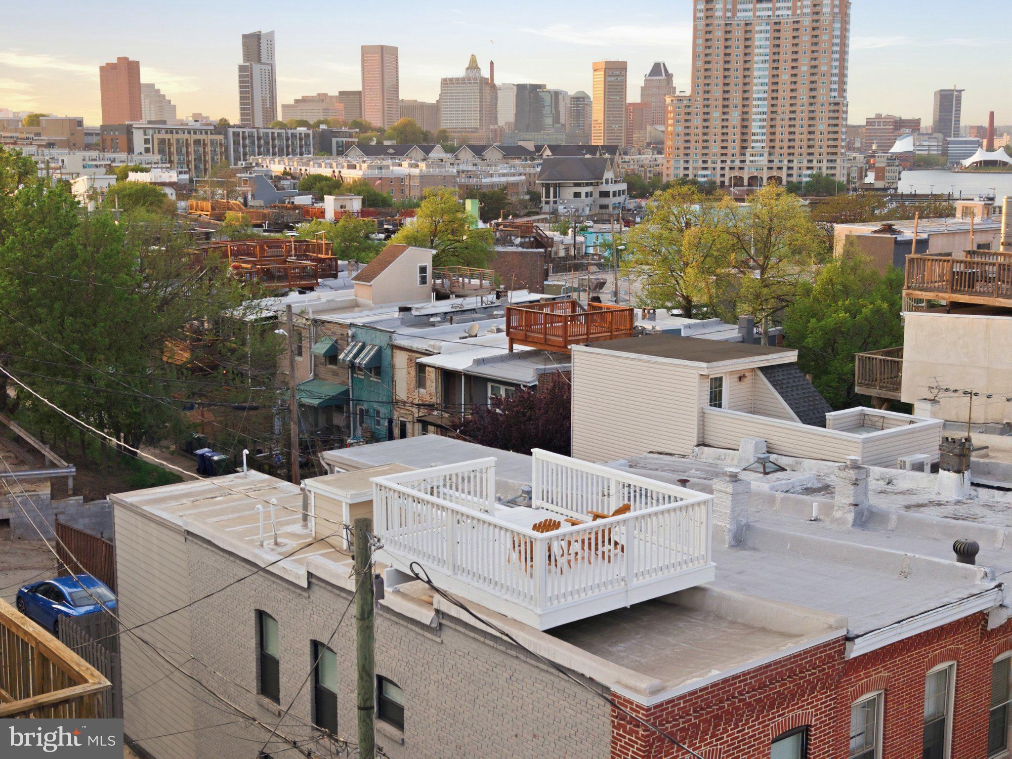 1452 Boyle Street Baltimore, MD 21230 - Photo 2 of 55 Urban rooftops with skyline views.