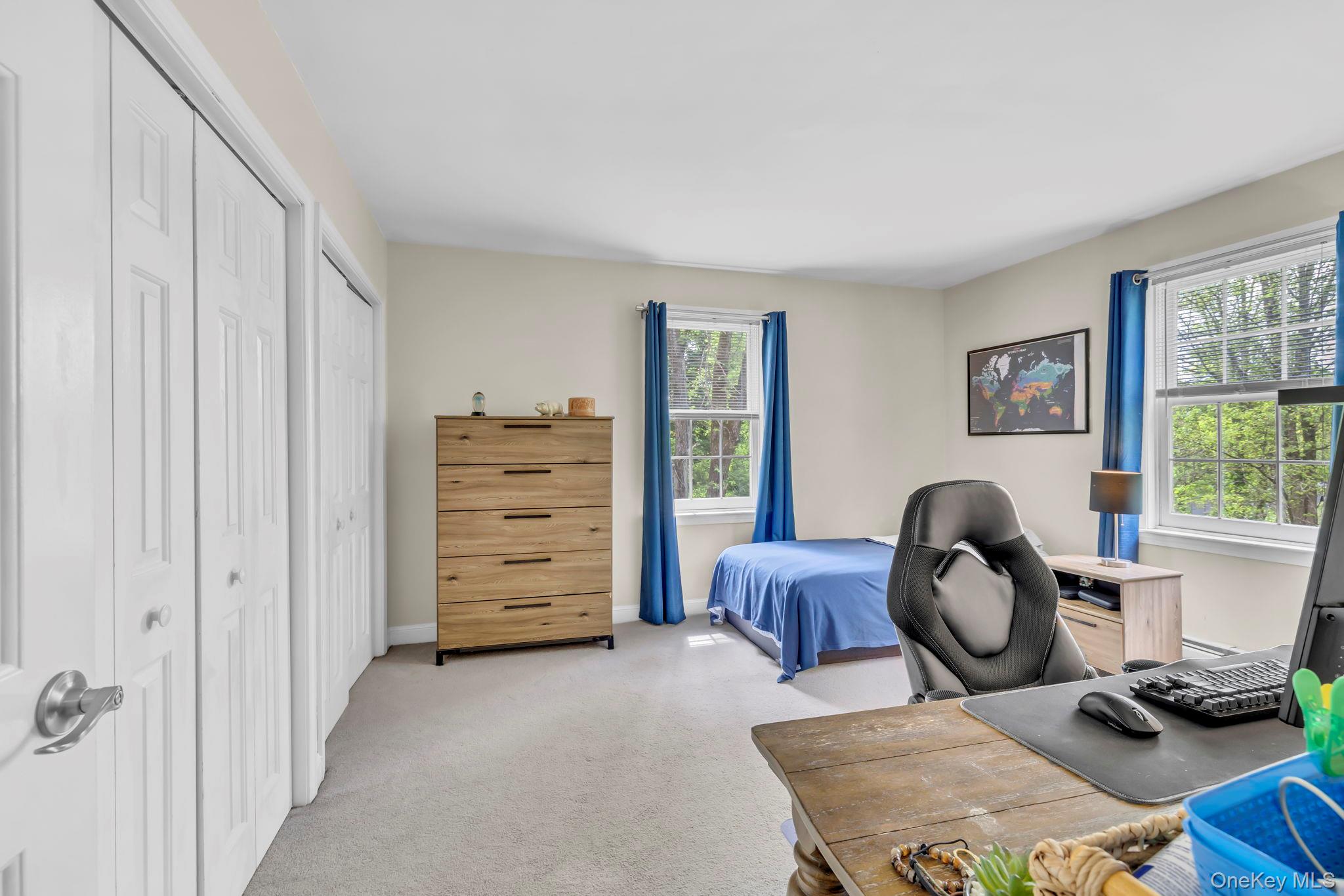 74 Vincent Lane Stone Ridge, NY 12484 - Photo 35 of 49 a view of a workspace with furniture and a window