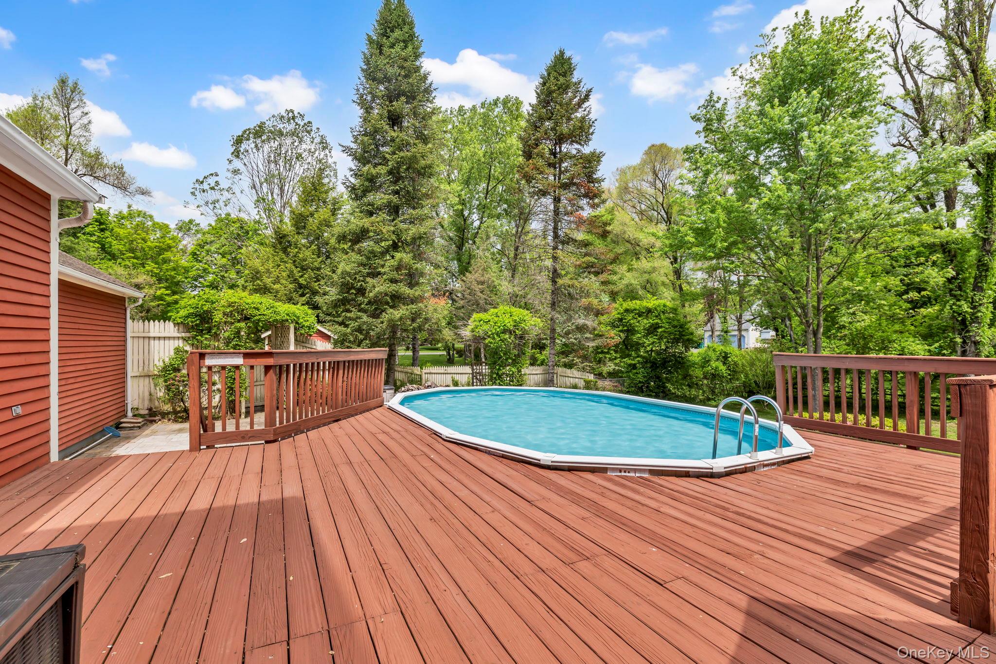 74 Vincent Lane Stone Ridge, NY 12484 - Photo 41 of 49 a view of balcony with wooden floor and outdoor space