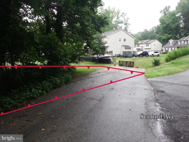 a view of a back yard