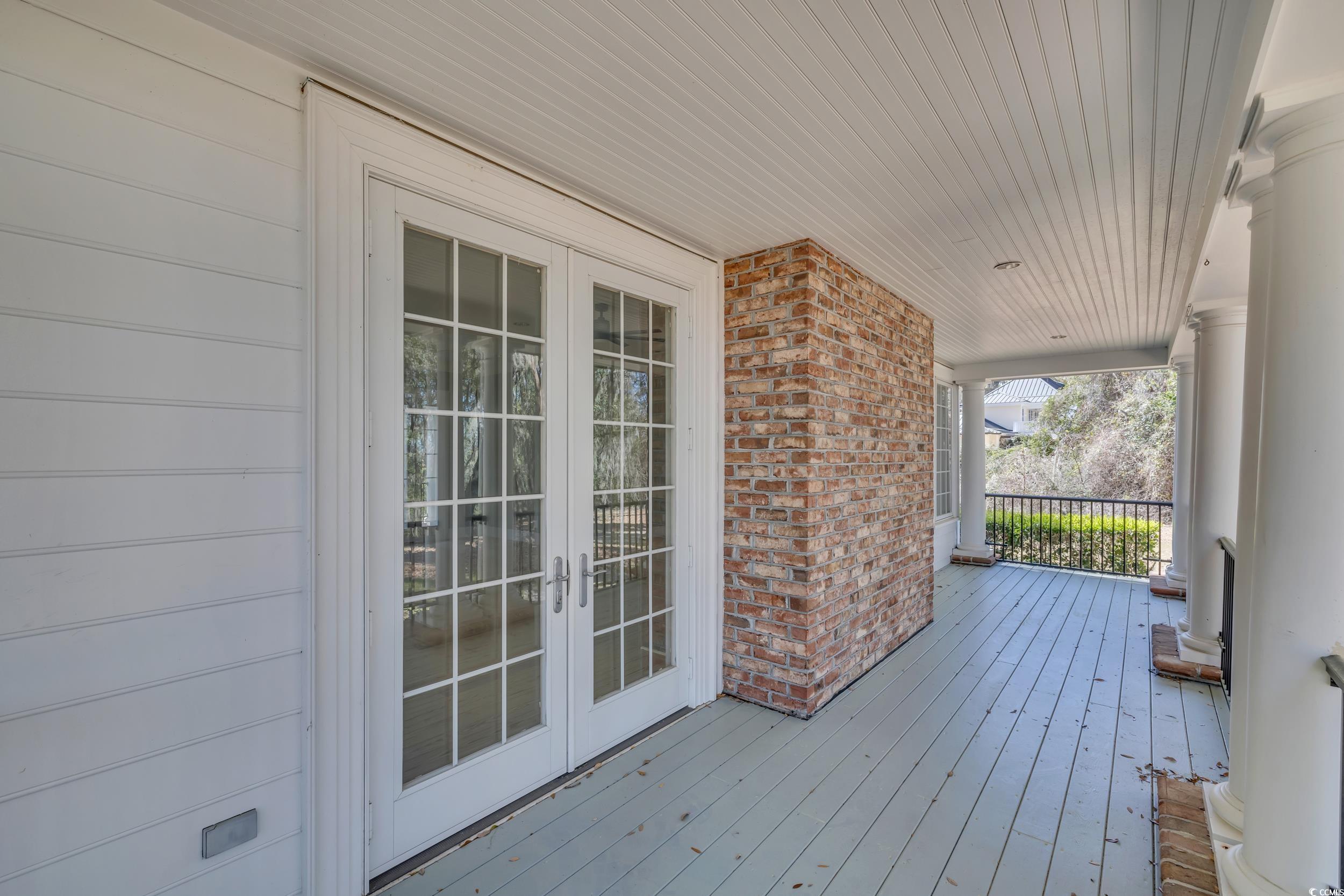 511 Rice Bluff Road Pawleys Island, SC 29585 - Photo 32 of 40 Front porch of guest cottage