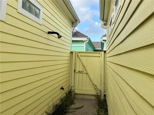 a view of a small door