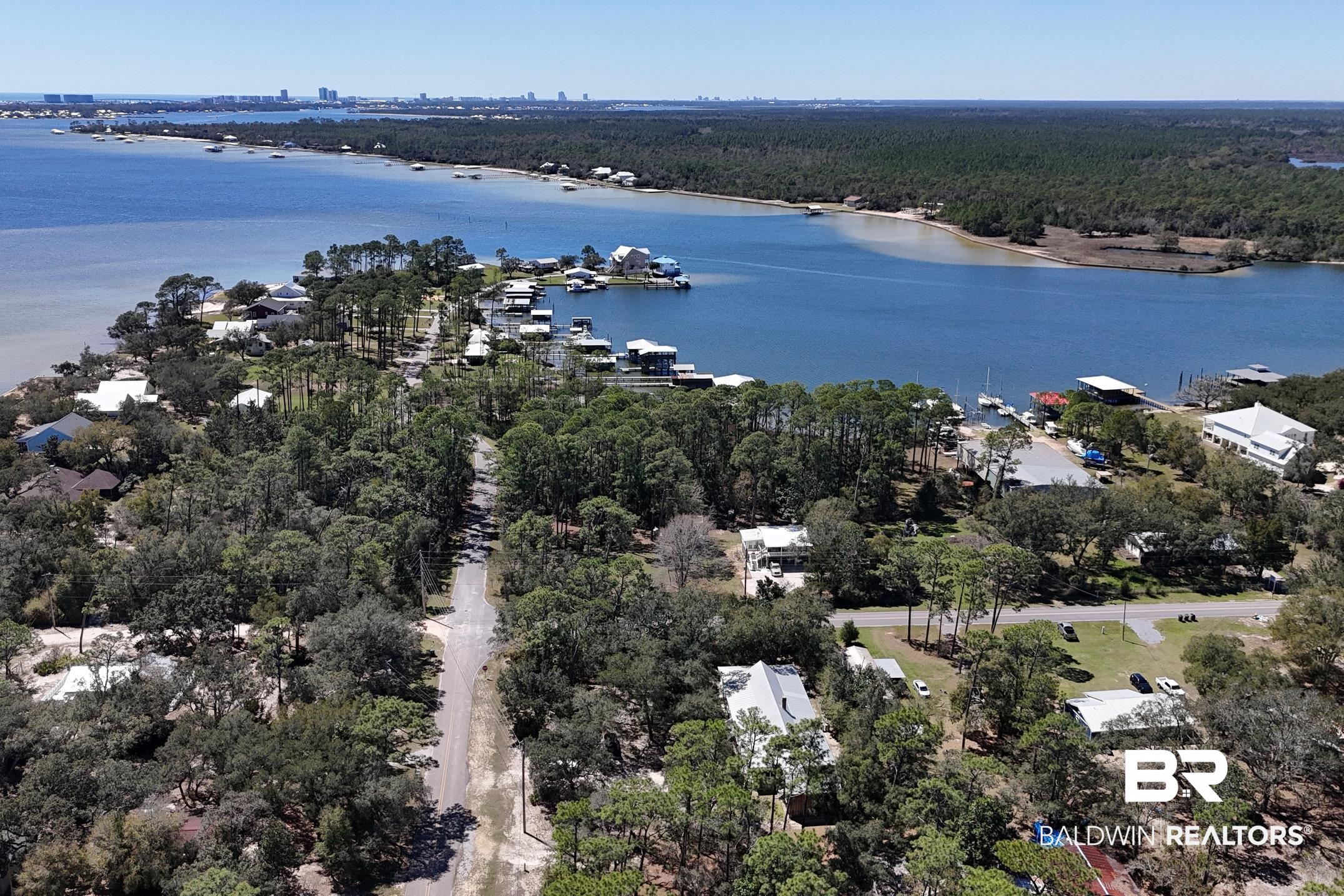 30671 Magnolia Street Elberta, AL 36530 - Photo 11 of 68 Aerial view featuring a water view