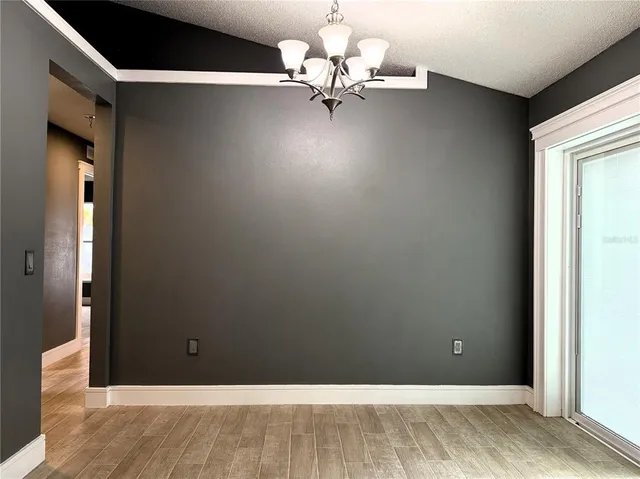 a view of kitchen and utility room