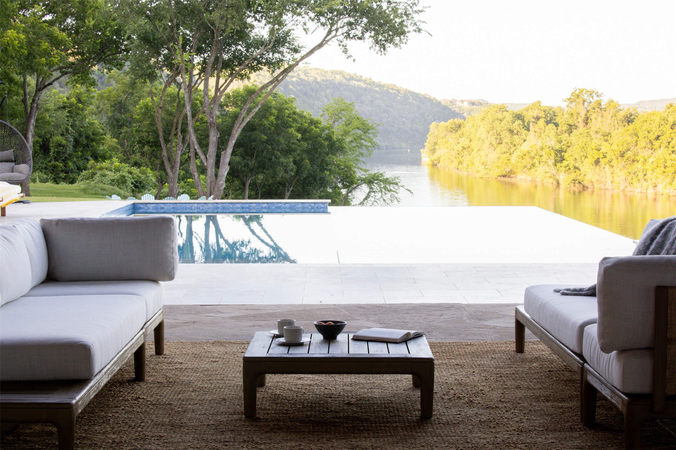 15016 Flat Top Ranch Road Austin, TX 78732 - Photo 4 of 40 a view of outdoor space with seating