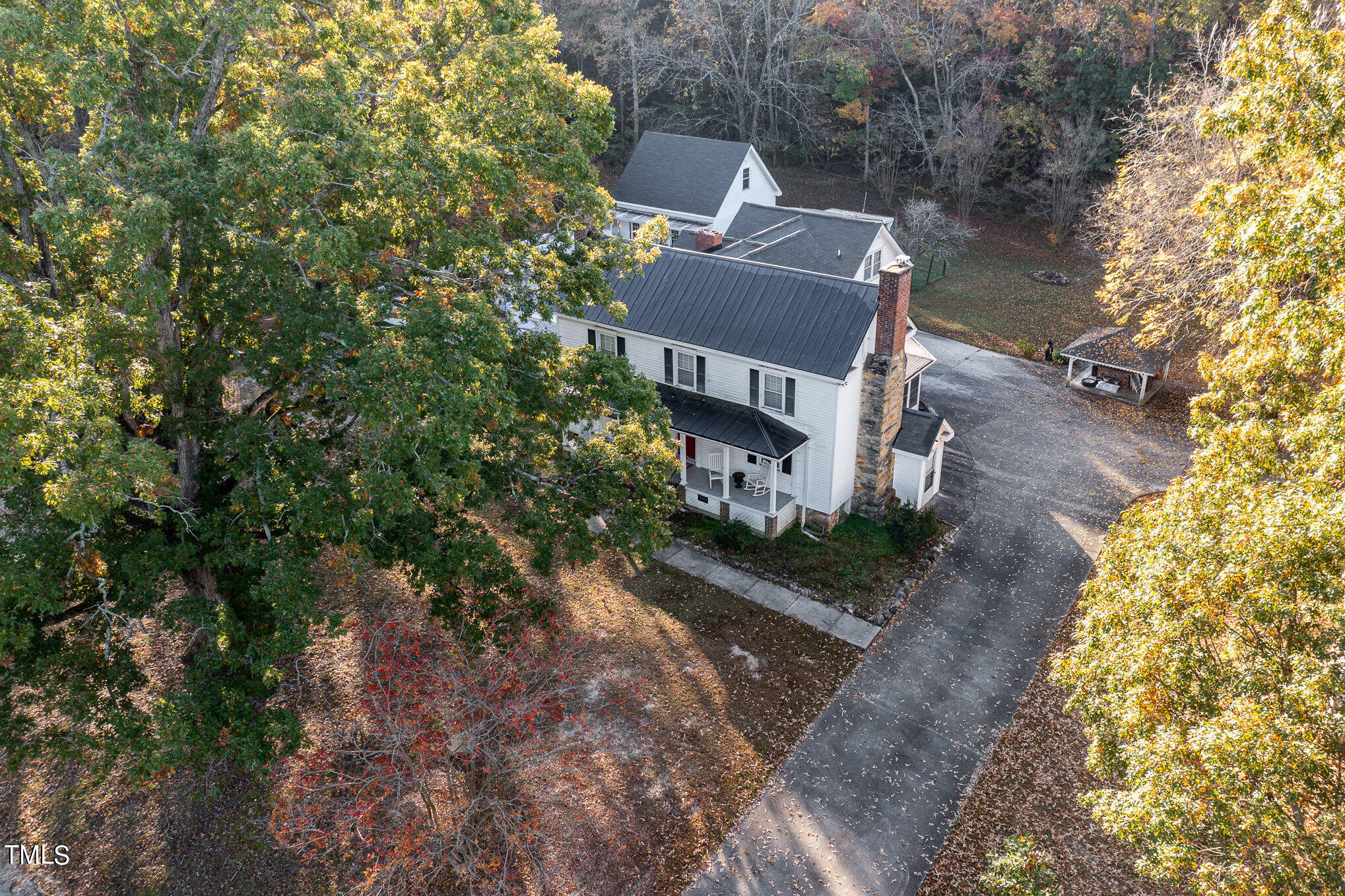 804 Bahama Road Bahama, NC 27503 - Photo 14 of 80 a view of a house with a yard