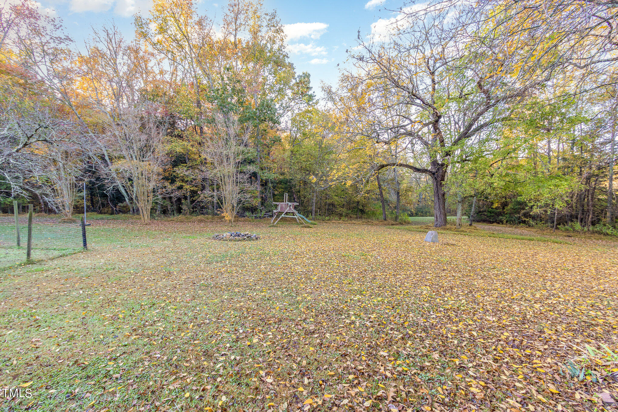 804 Bahama Road Bahama, NC 27503 - Photo 45 of 80 a view of a field with trees in the background