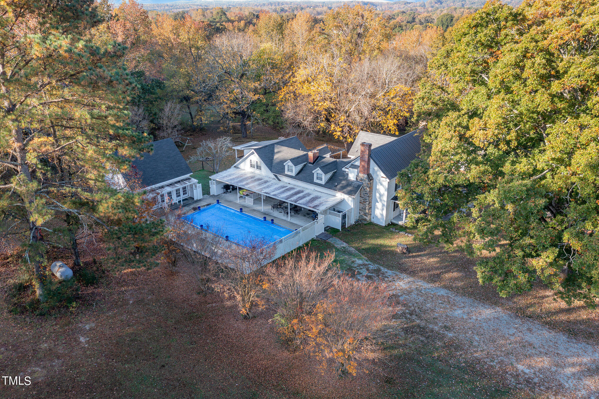 804 Bahama Road Bahama, NC 27503 - Photo 46 of 80 a view of a house with a yard