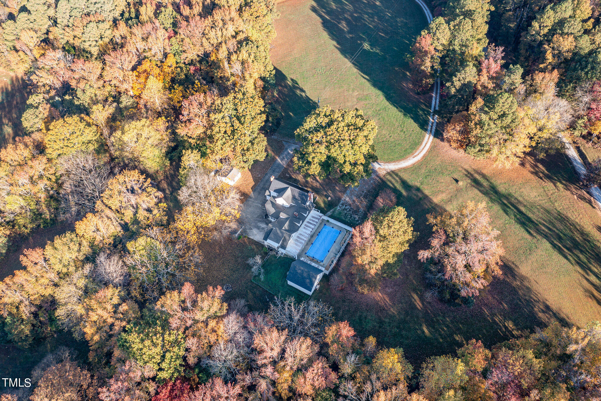 804 Bahama Road Bahama, NC 27503 - Photo 51 of 80 804 Bahama ex aerial 4