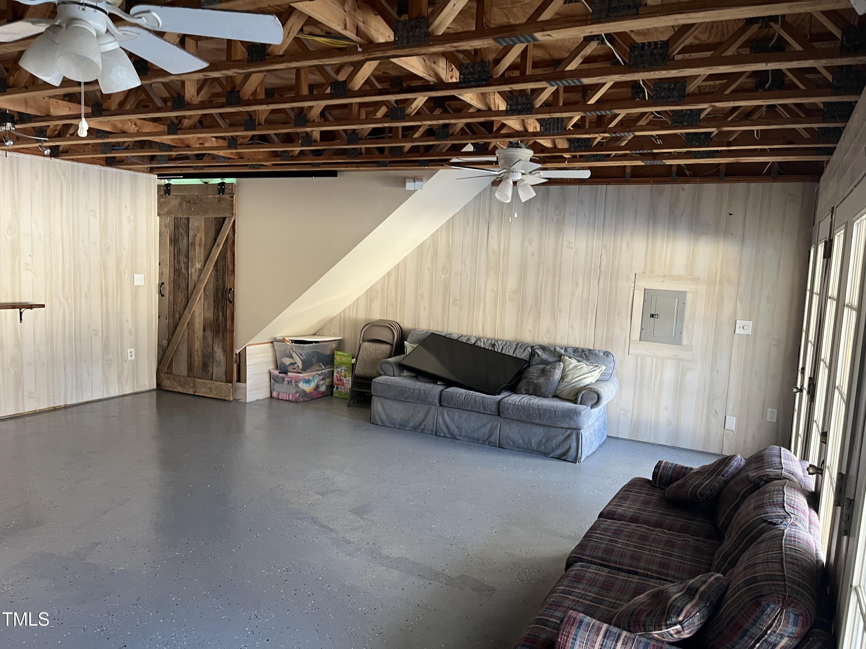 804 Bahama Road Bahama, NC 27503 - Photo 69 of 80 a living room with furniture and a wooden floor