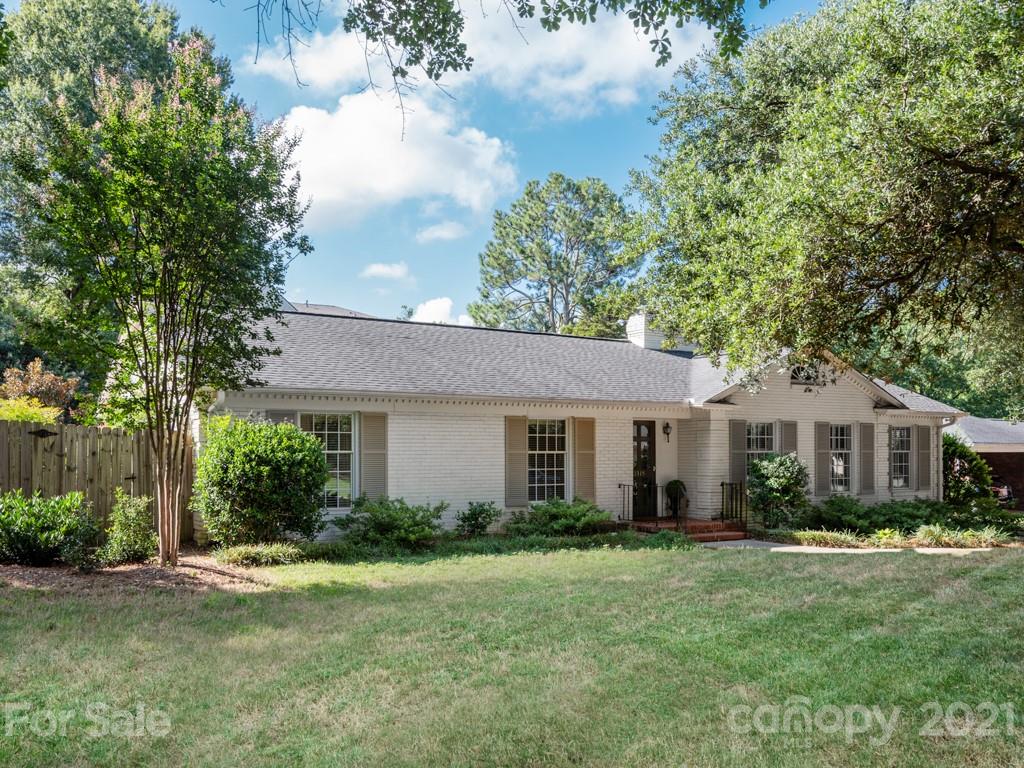 1315 Ferncliff Road Charlotte, NC 28211 - Photo 1 of 44 a front view of house with yard and green space