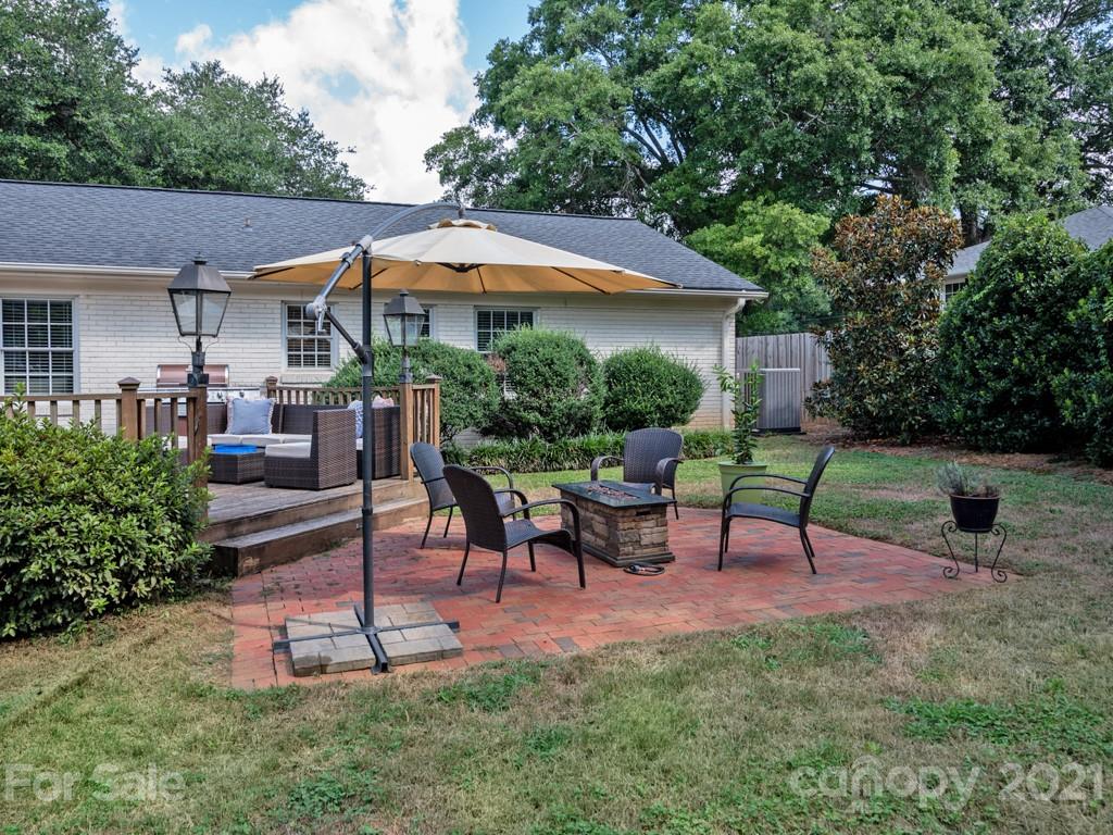 1315 Ferncliff Road Charlotte, NC 28211 - Photo 37 of 44 a view of a house with a yard porch and sitting area