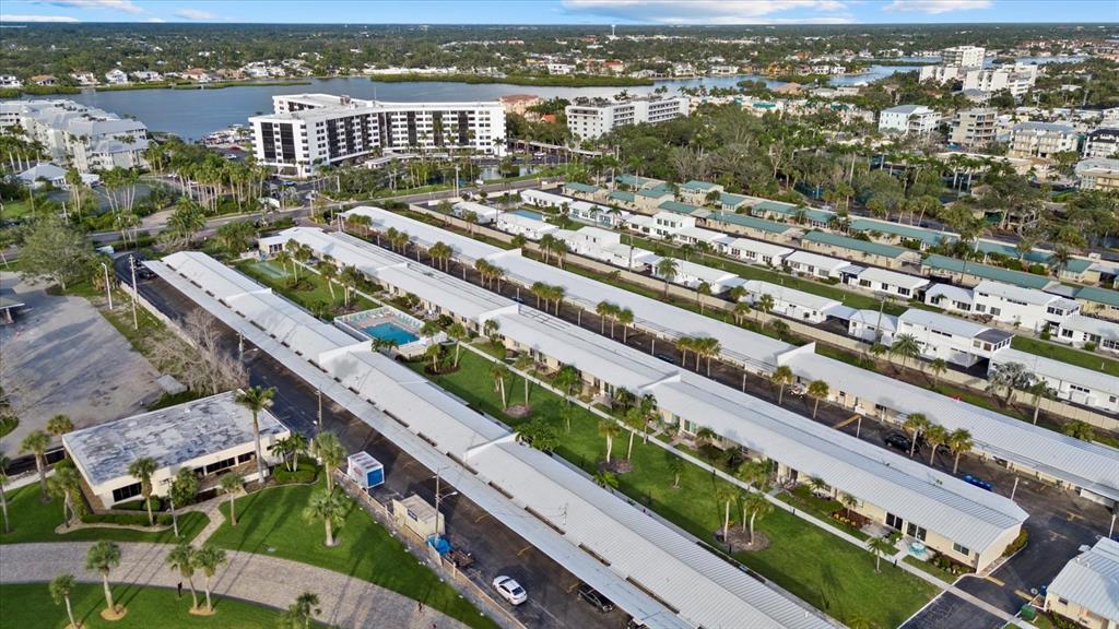 5830 Midnight Pass Road, Unit 52 Sarasota, FL 34242 - Photo 31 of 32 an aerial view of a city