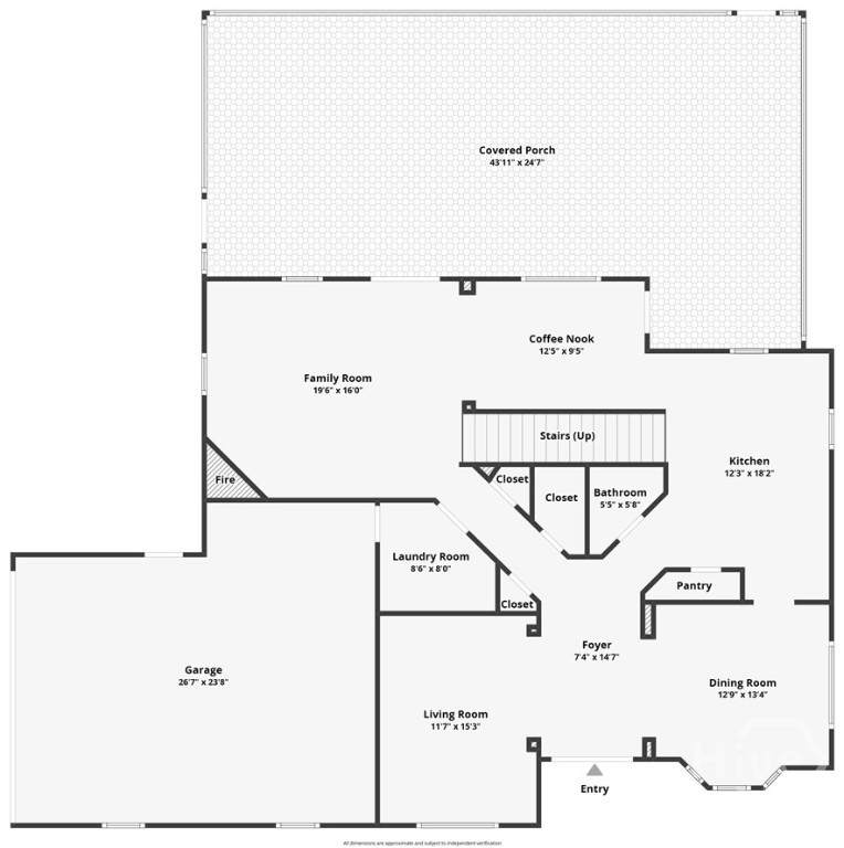 100 Cypress Drive Rincon, GA 31326 - Photo 74 of 75 First Floor plan