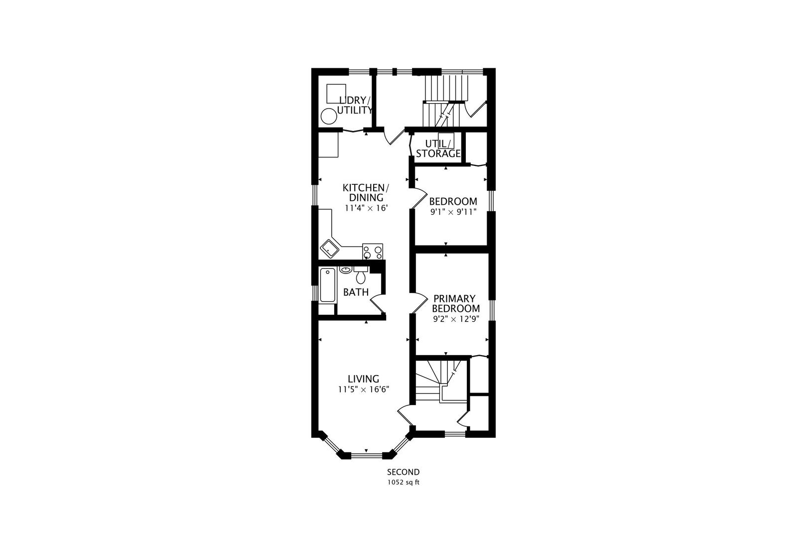 4237 West School Street Chicago, IL 60641 - Photo 71 of 72 a picture of a floor plan