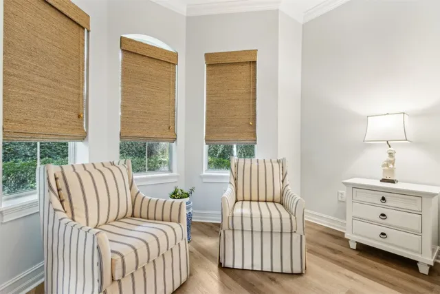 a white bath tub sitting in a bathroom