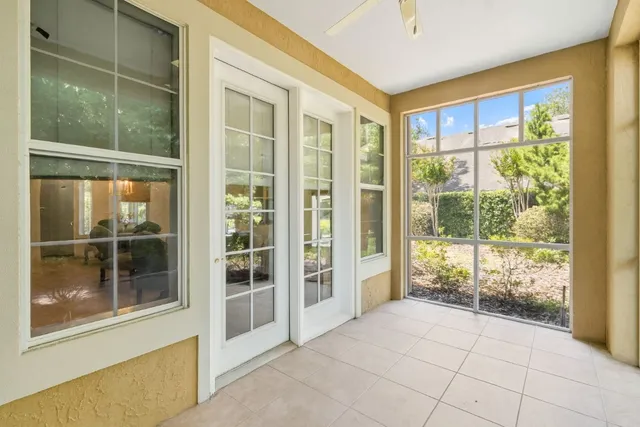 a view of a dry yard