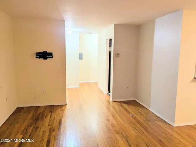 wooden floor in a room