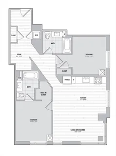 $5,715 | 99 Kneeland Street, Unit 1908, Boston, MA 02111