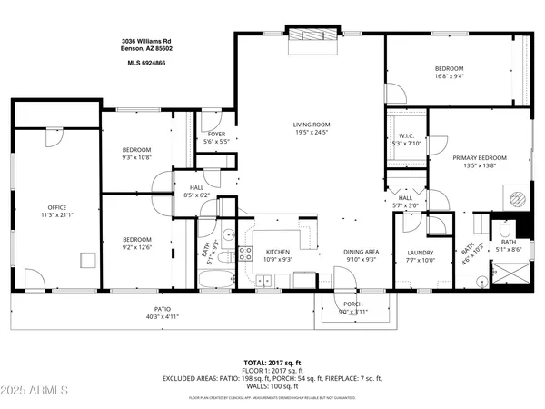 $750,000 | 3036 West Williams Road, Benson, AZ 85602