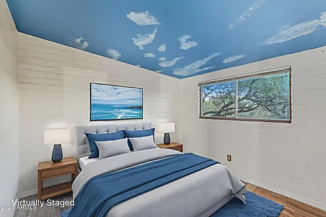 a view of city and ocean