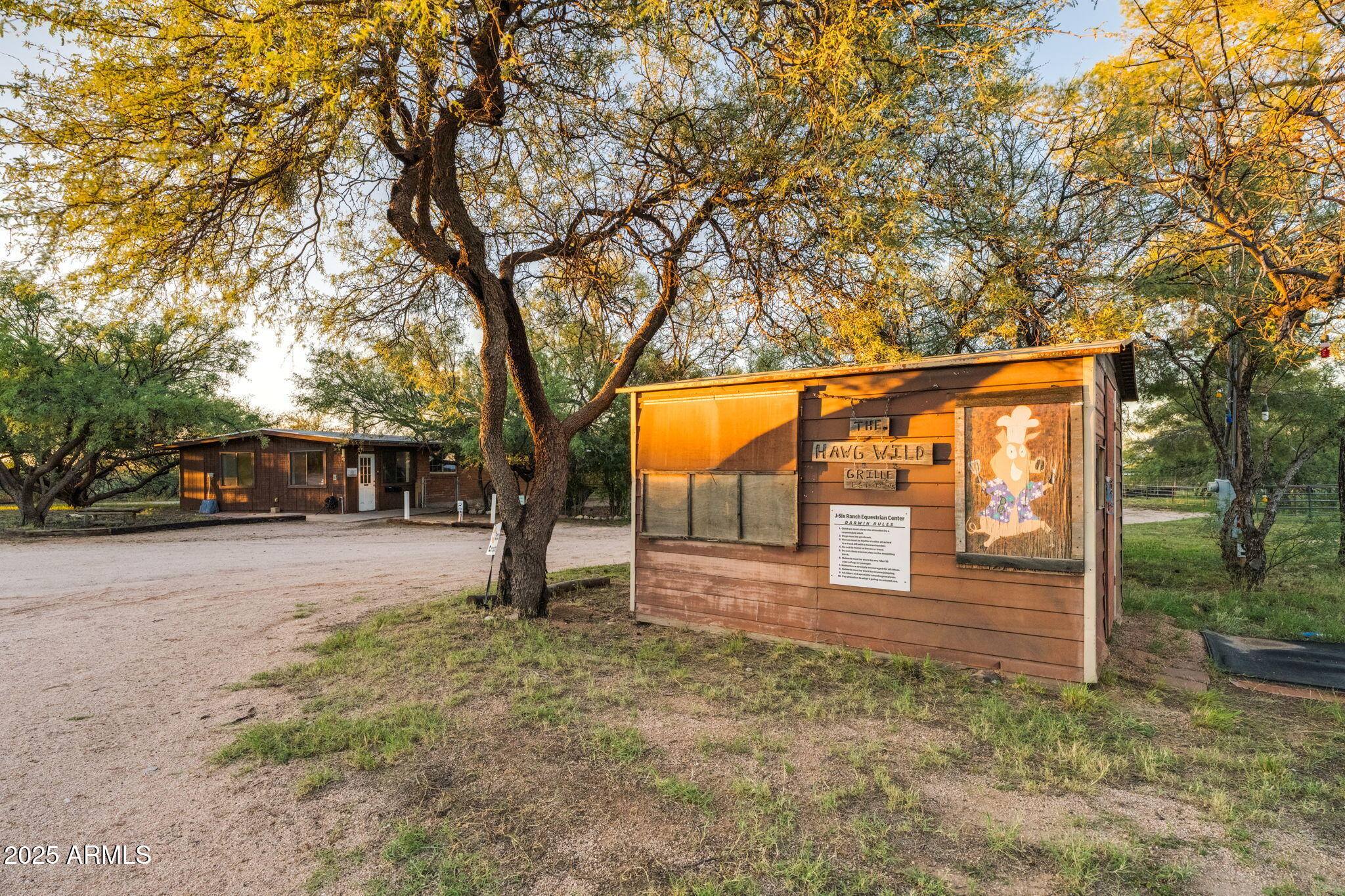 3036 West Williams Road Benson, AZ 85602 - Photo 29 of 50 a view of outdoor space with deck and tree