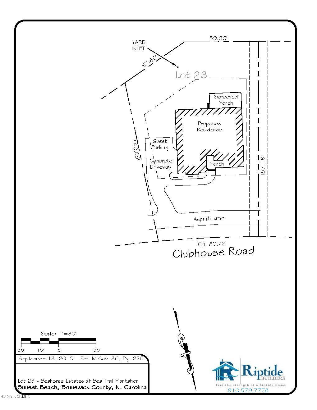 Lot 23 MLS Plot Plan
