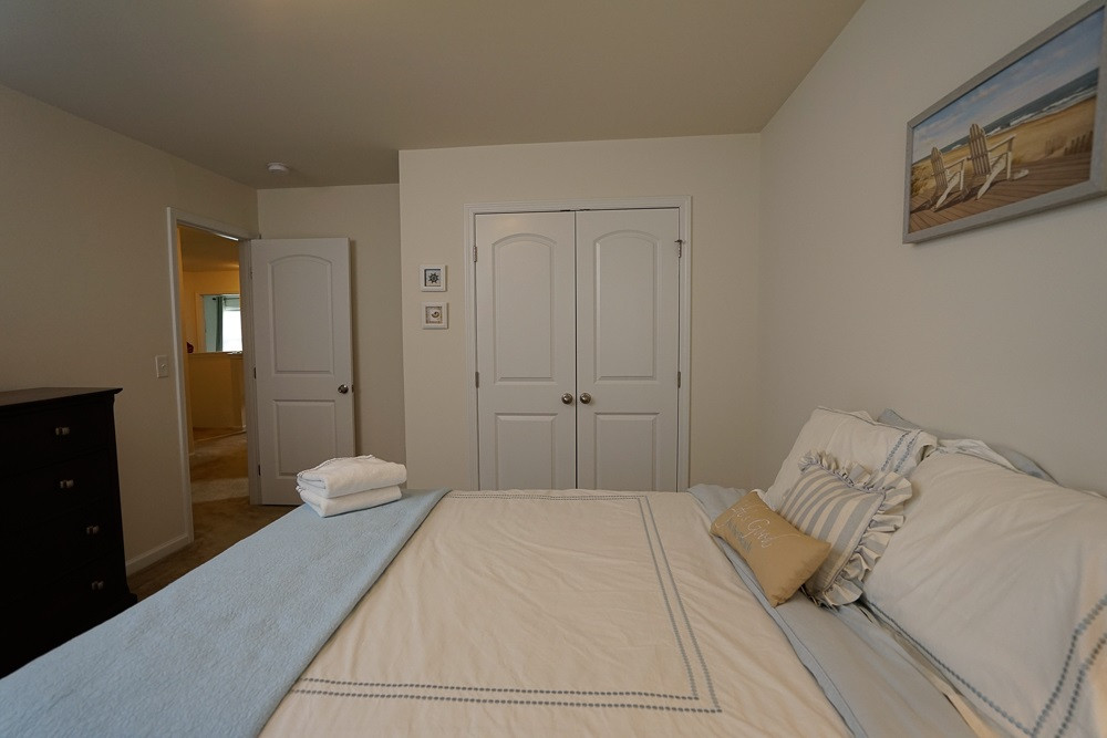 1604 Pattersons Mill Road Durham, NC 27703 - Photo 18 of 30 Larger than average secondary bedrooms feature generous closets. Bedroom