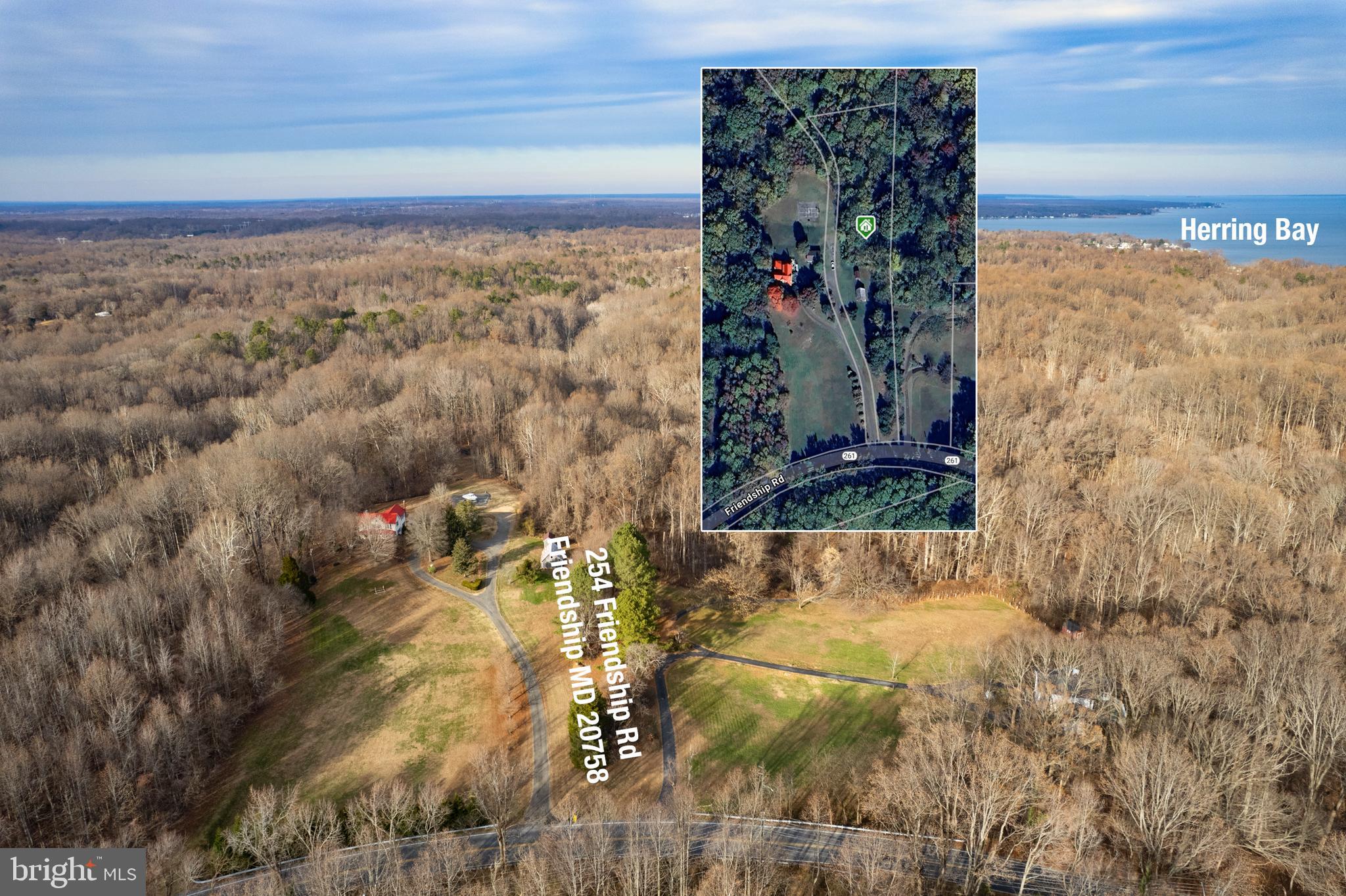 254 Friendship Road Tracys Landing, MD 20779 - Photo 2 of 21 a view of a yard