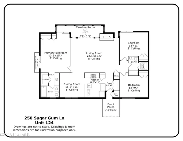 $420,000 | 250 Sugar Gum Lane, Unit 124, Pinehurst, NC 28374