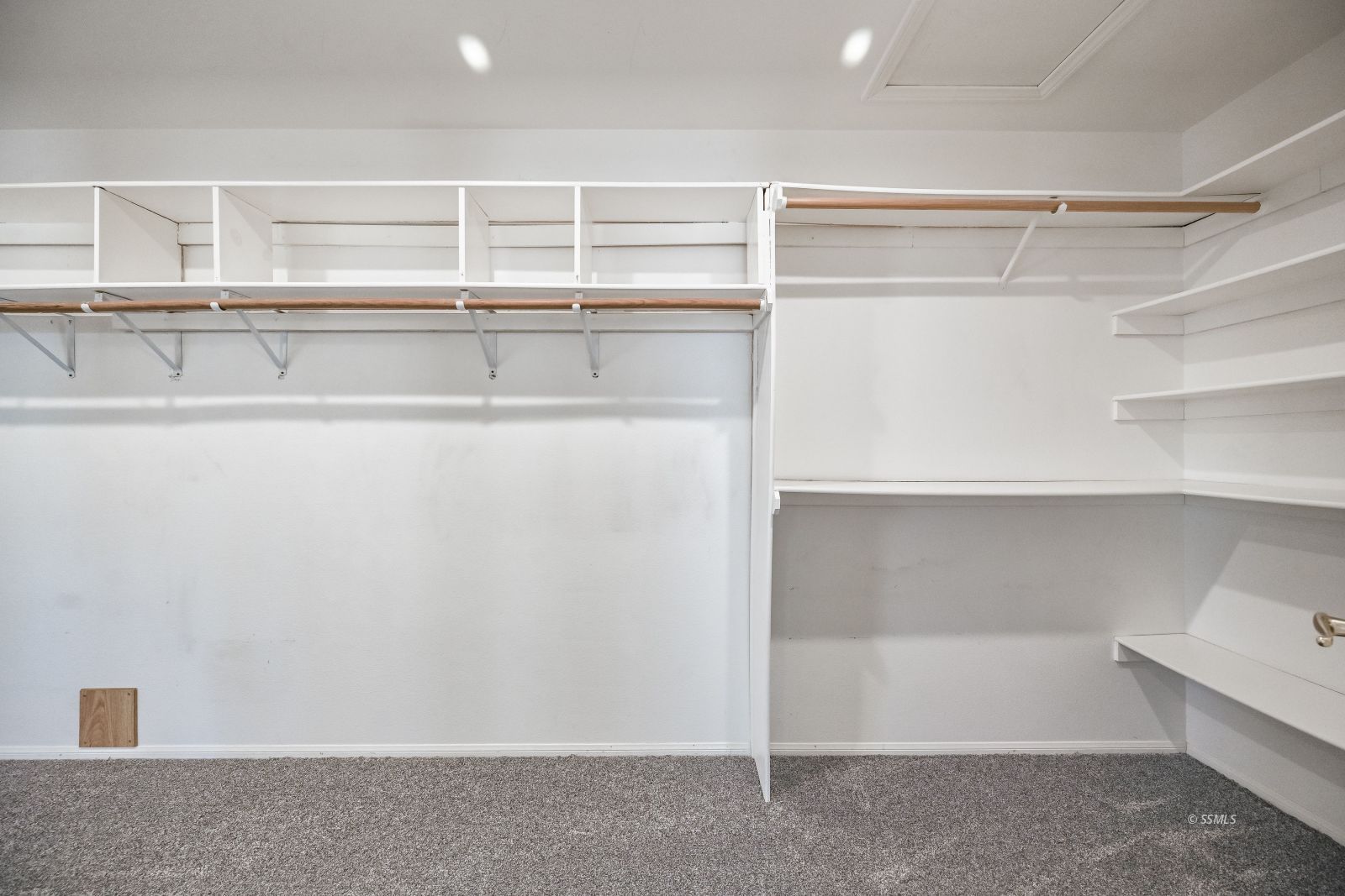 1209 West Robert Avenue Ridgecrest, CA 93555 - Photo 42 of 50 a view of an empty walk in closet