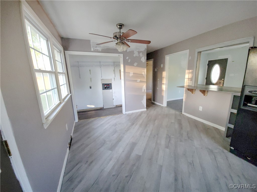 15604 Exter Mill Road Chesterfield, VA 23838 - Photo 10 of 22 wooden floor in an empty room with a window