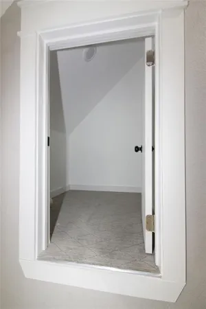 a view of a small space