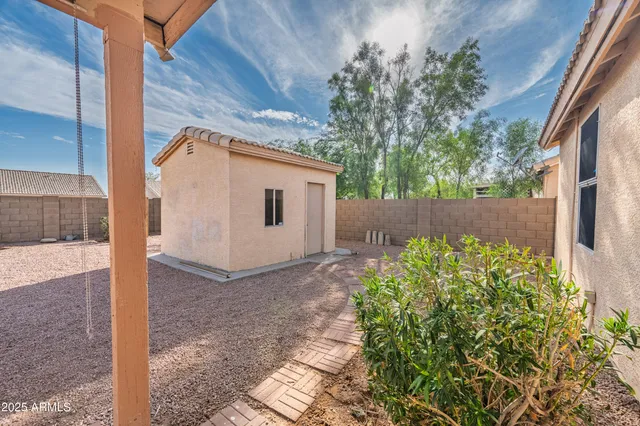 a car parked in a garage