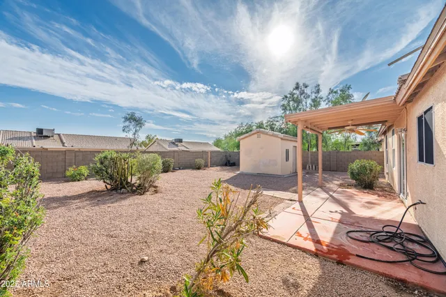 a view of a house with a patio