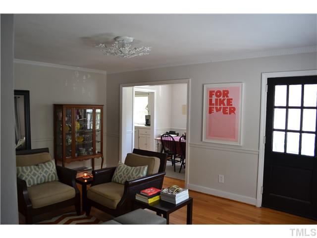 309 Glascock Street Raleigh, NC 27604 - Photo 5 of 23 a living room with furniture and a window