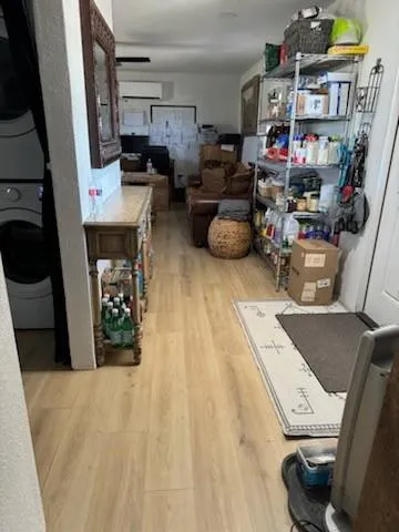 a room with storage and utility