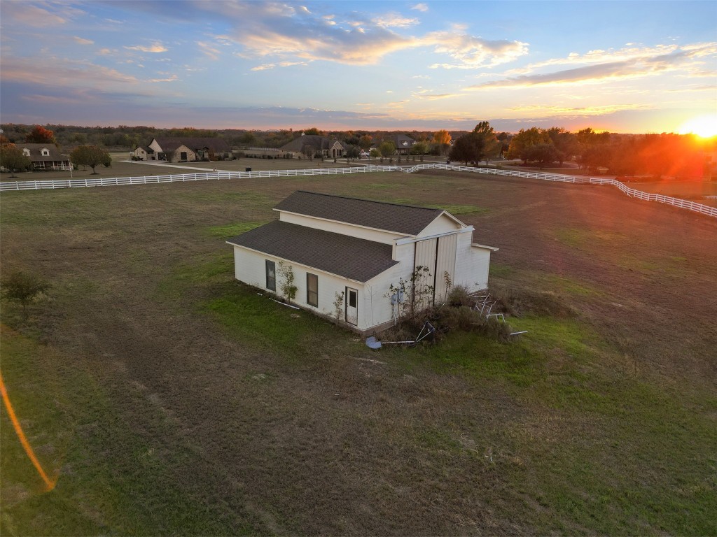 233 Courtnee's Way Georgetown, TX 78626 - Photo 12 of 19 Aerial view of barn located on property