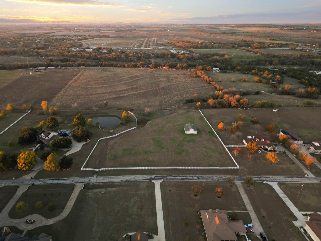 233 Courtnee's Way Georgetown, TX 78626 - Photo 9 of 19 Aerial view of property's location with rural landscape