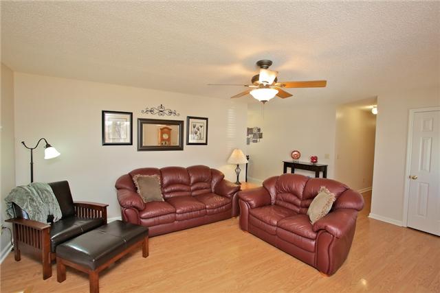 617 Blue Ridge Drive Columbia, TN 38401 - Photo 3 of 19 Living Room has laminate flooring that extends down the hallway.