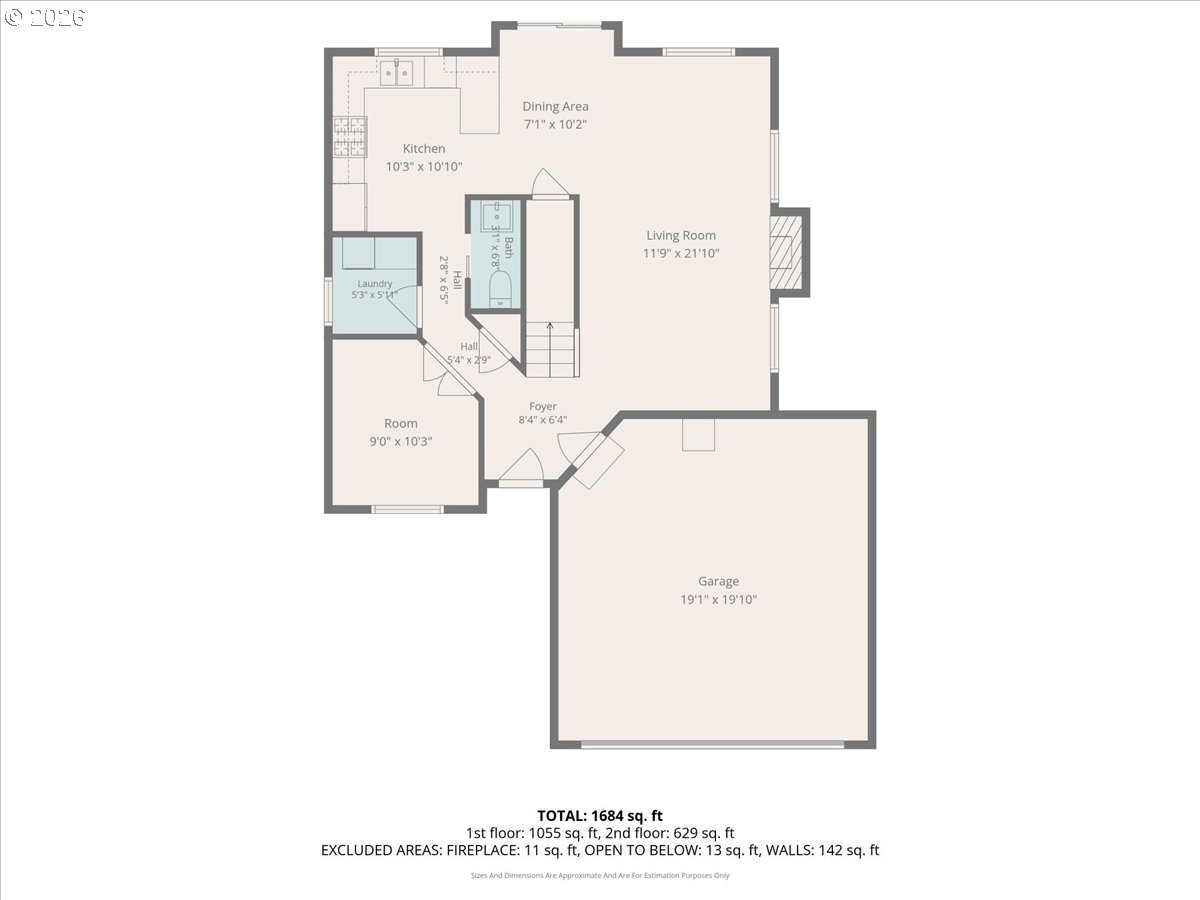19240 Southwest Rosedale Court Beaverton, OR 97007 - Photo 37 of 38 a picture of floor plan