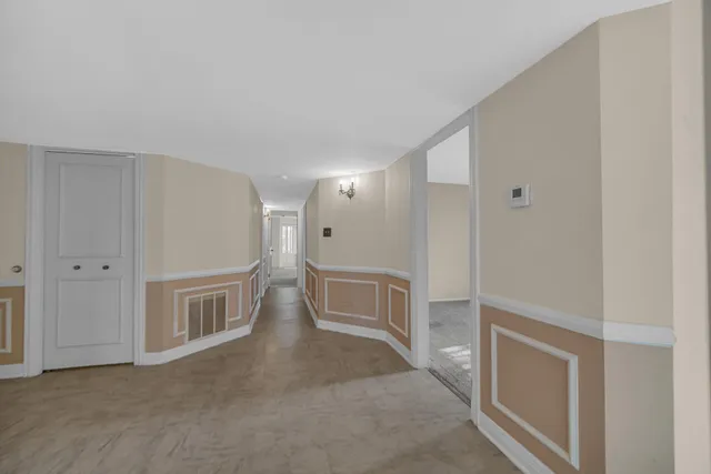 a view of empty room