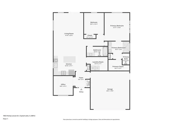 $399,000 | 1053 Honey Locust Drive, Crystal Lake, IL 60012