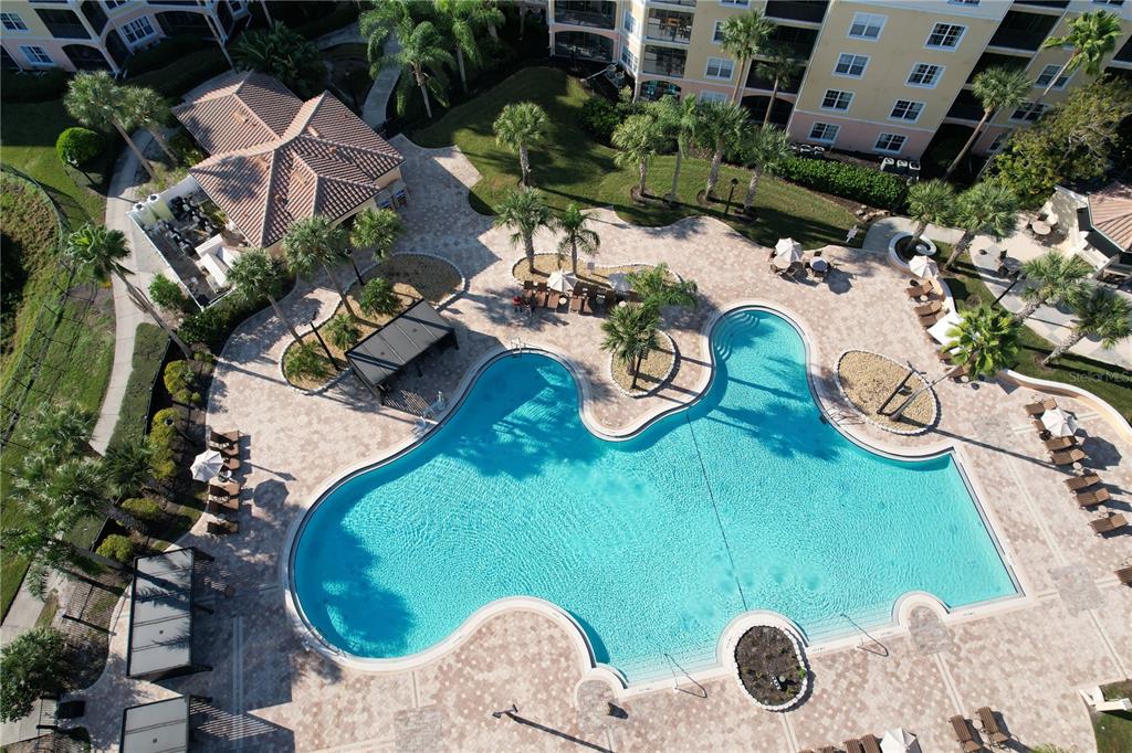 8762 Worldquest Boulevard, Unit 5103 Orlando, FL 32821 - Photo 24 of 30 an aerial view of a house with yard