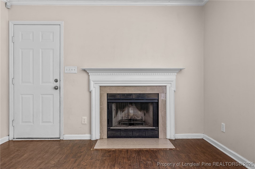 8810 Tangletree Drive Linden, NC 28356 - Photo 22 of 50 a living room with a fireplace