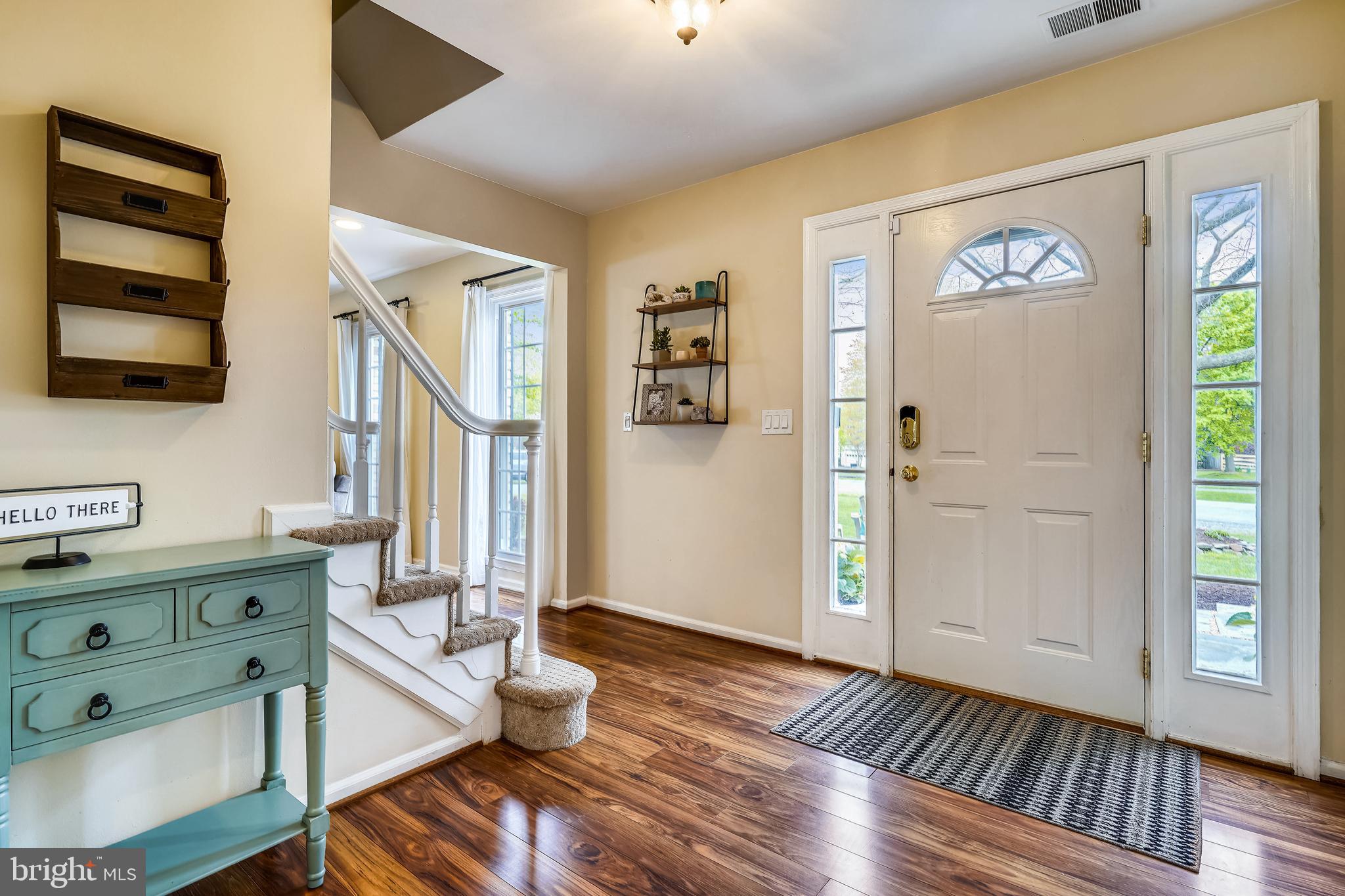 Inviting foyer entrance
