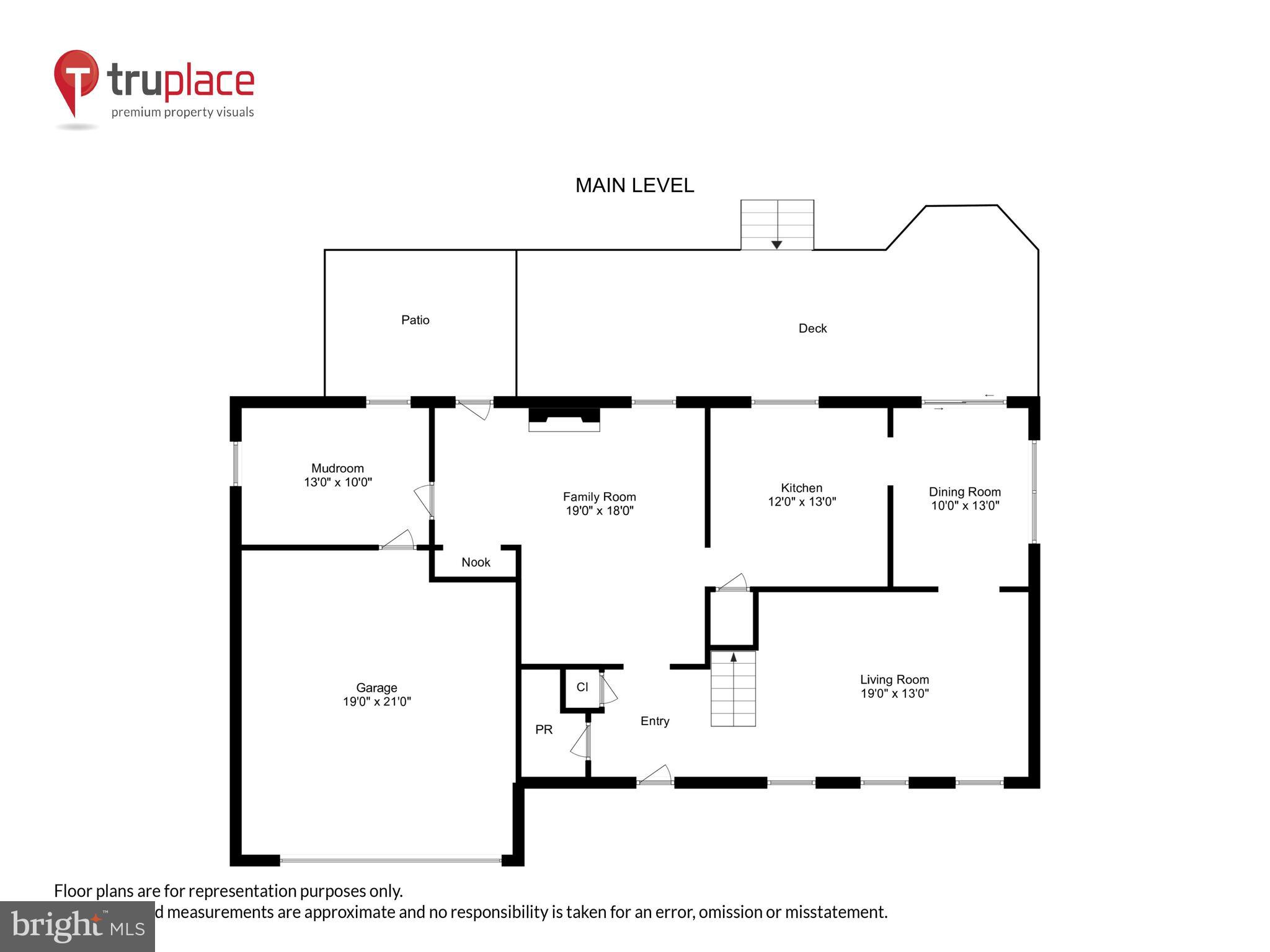 110 Minor Road Sterling, VA 20165 - Photo 56 of 57 Main Level Floor Plan