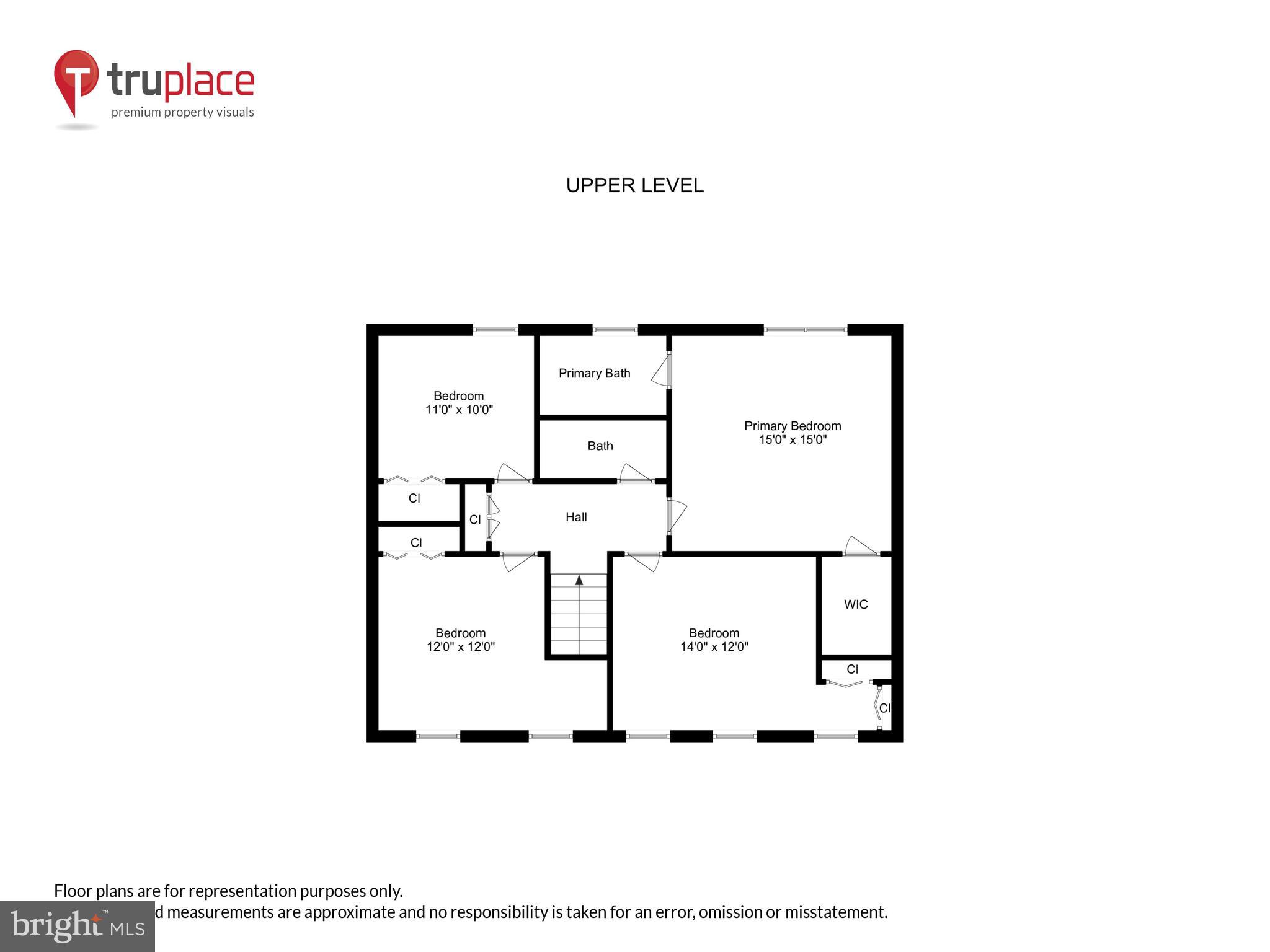 110 Minor Road Sterling, VA 20165 - Photo 57 of 57 Upper Level Floor Plan